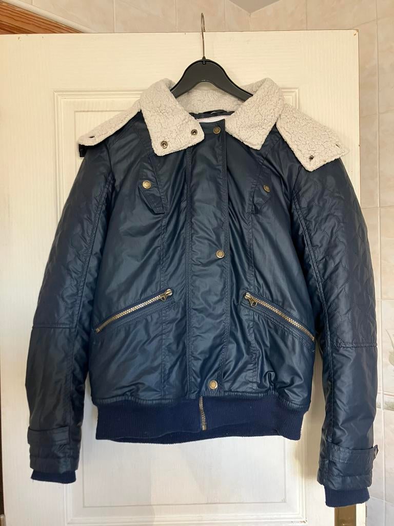 Jas John Baner, Ophalen, Zo goed als nieuw, Maat 46 (S) of kleiner, Blauw