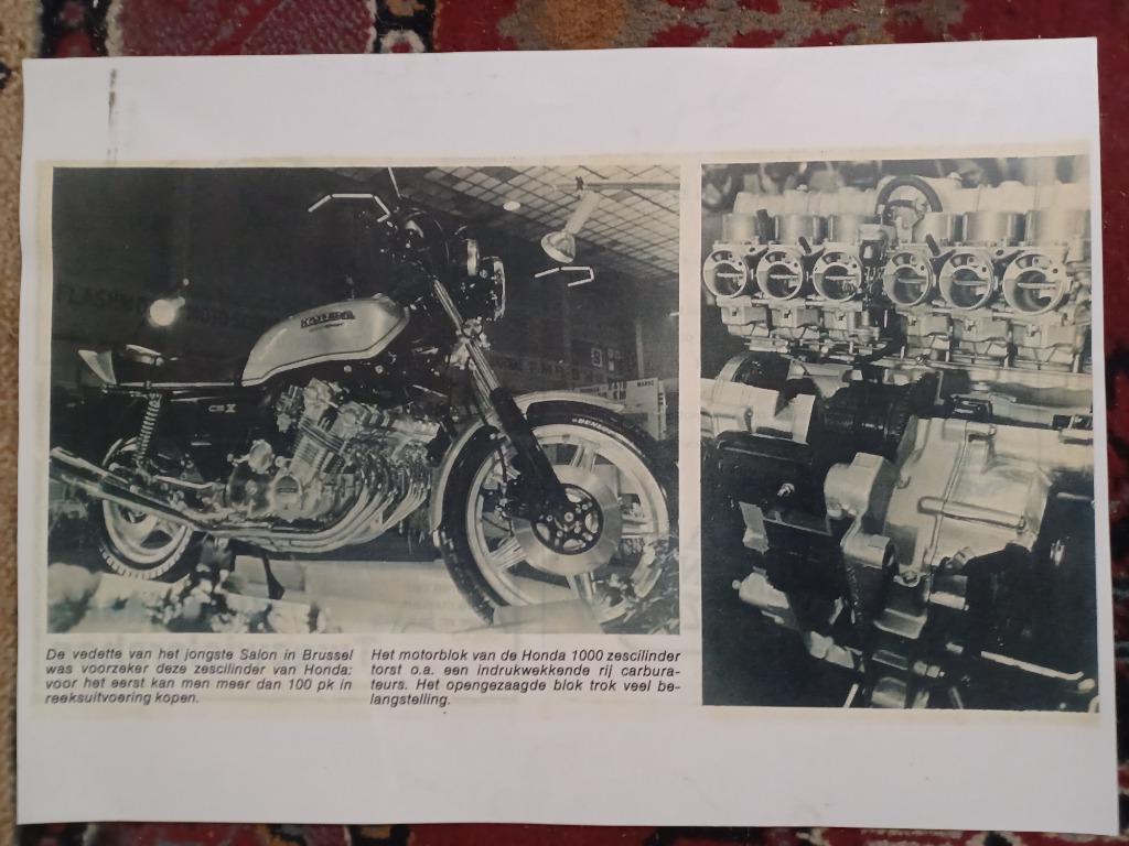 Cbx 1000 poster, Motos, Enlèvement, Honda