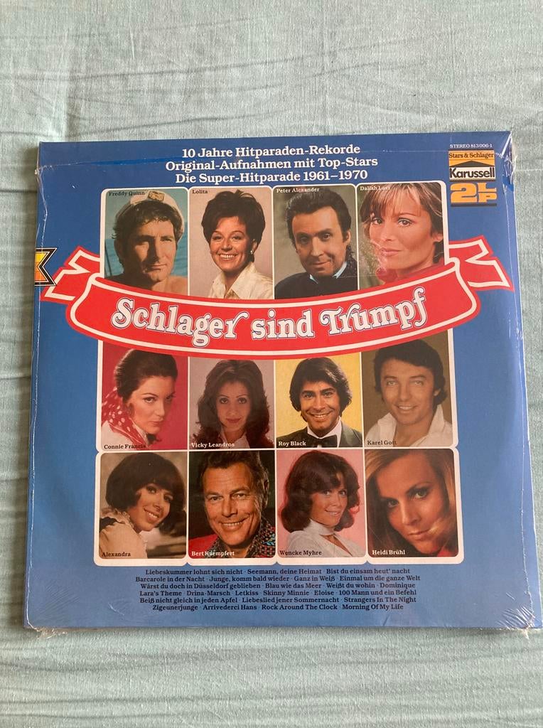 LP Schlager hits jaren 70, Enlèvement, Comme neuf