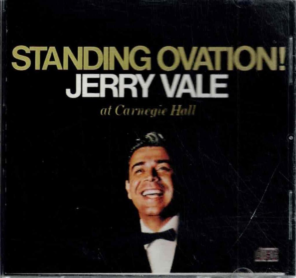 cd   /   Jerry Vale – Standing Ovation! At Carnegie Hall, Enlèvement ou Envoi
