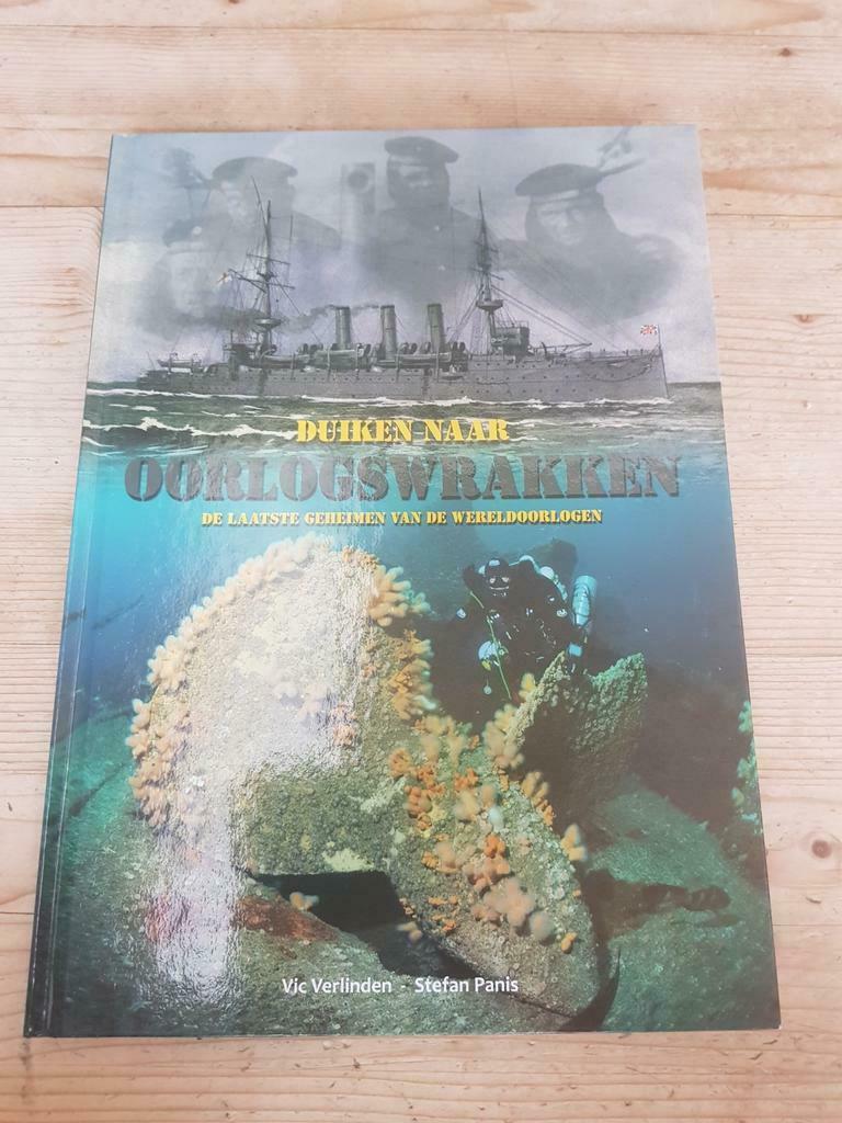 Duiken naar oorlogswrakken De laatste geheimen vd  WO hc, Vic verlinden, Niet van toepassing, Marine, Ophalen of Verzenden