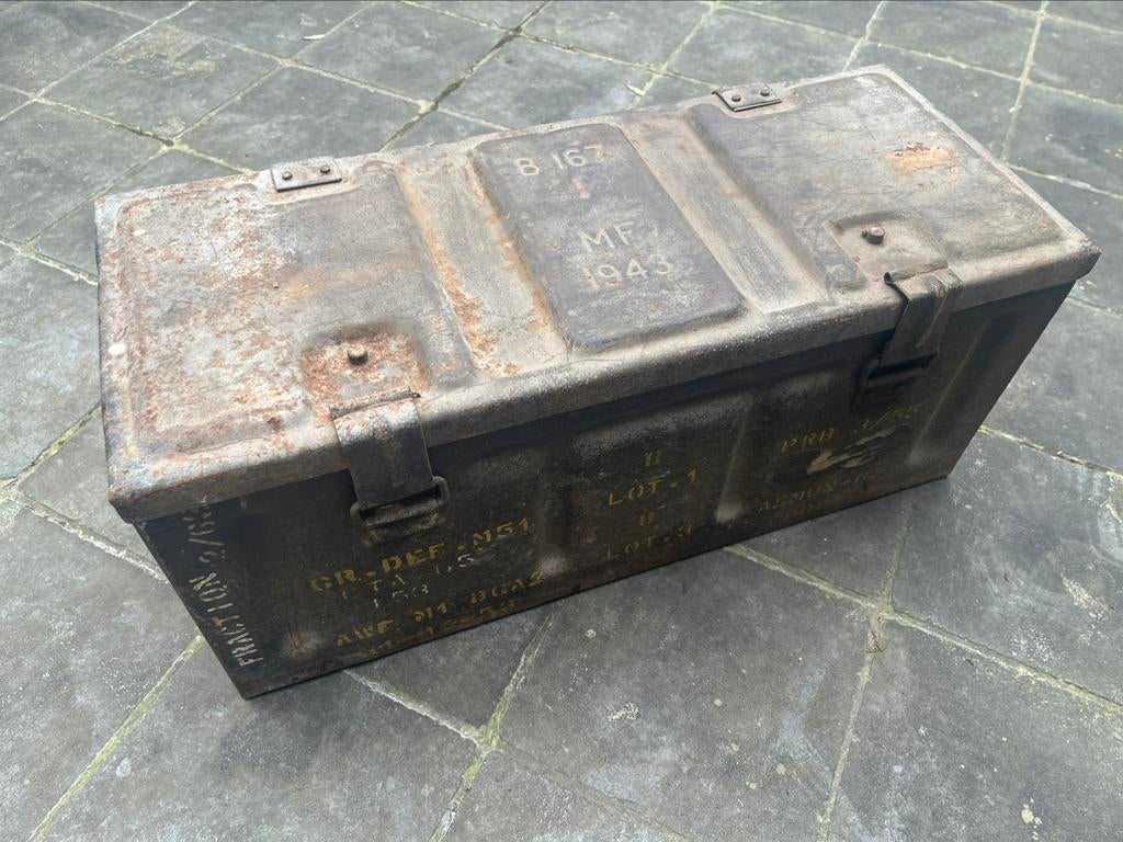 Caisse munitions 1943