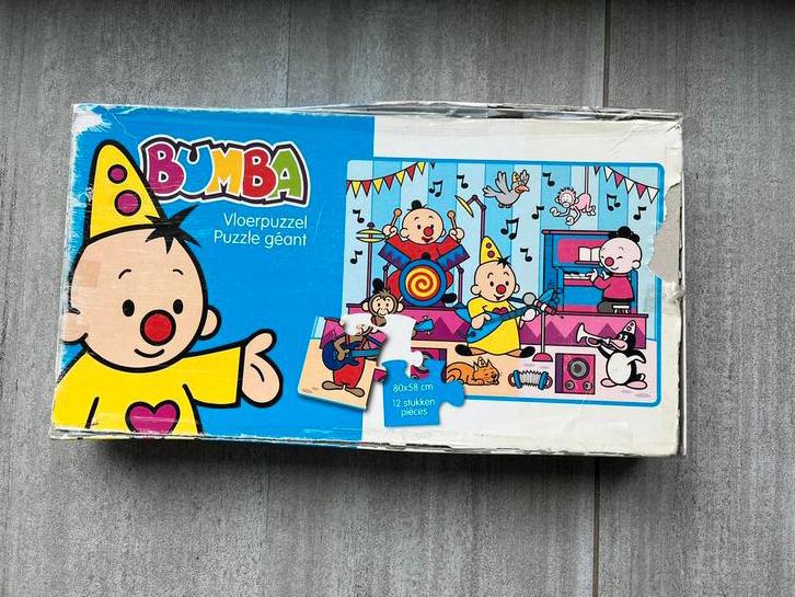 Bumba grote vloerpuzzel, Kinderen en Baby's, Ophalen of Verzenden, 10 tot 50 stukjes, Gebruikt