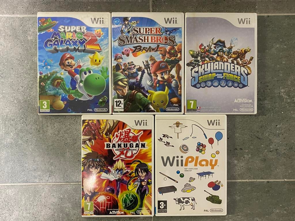 Wii-spellen, Ophalen of Verzenden, Zo goed als nieuw