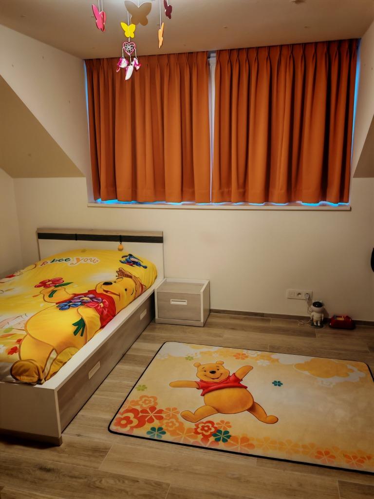 Rideaux orange 2 x 143 cm (L) x 141 cm (h), Enlèvement, Comme neuf
