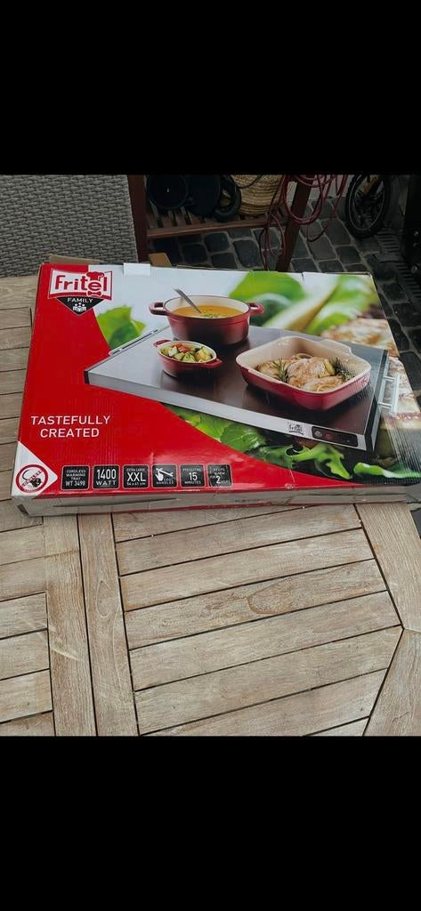 Fritel XXL draadloze bakplaat, Elektronische apparatuur, Gourmetstellen, Zo goed als nieuw, Ophalen