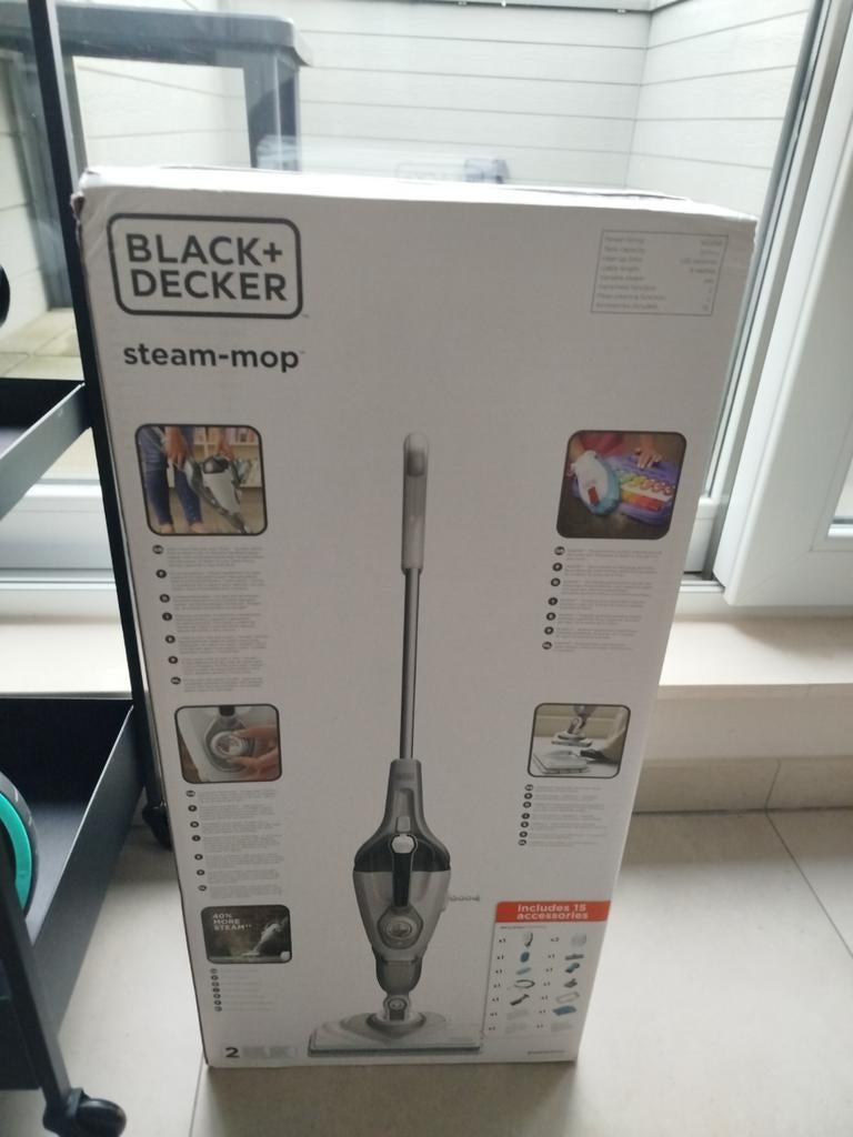Stoommop Steamitt Black+Decker, Elektronische apparatuur, Ophalen