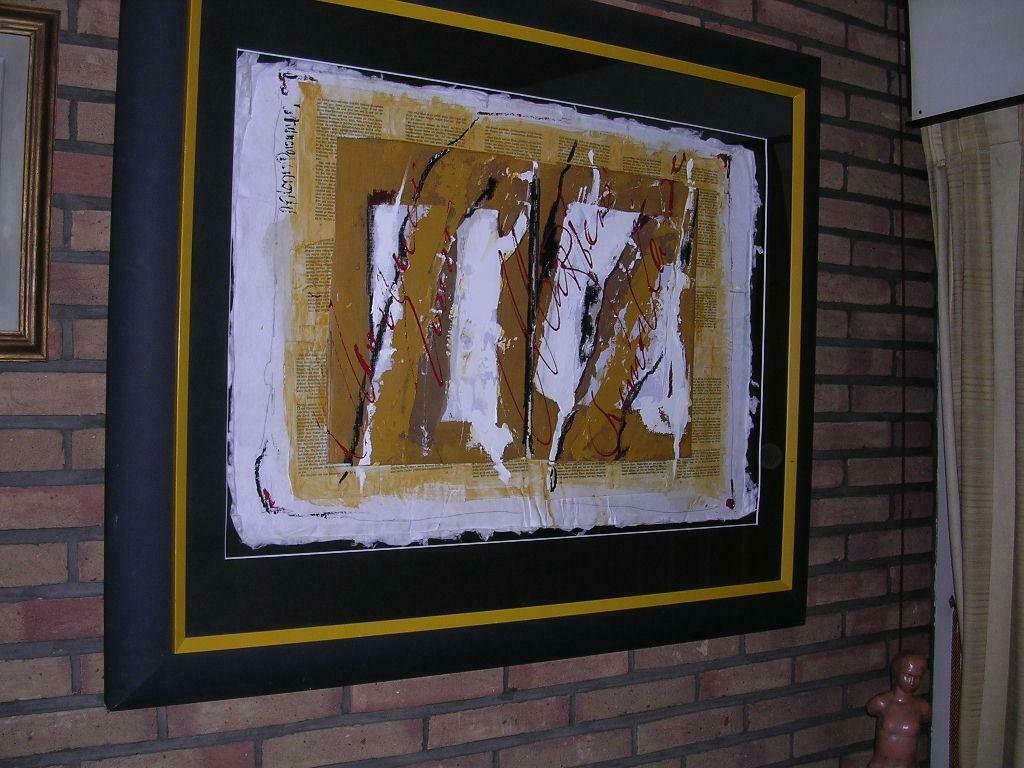 Groot werk van Antonio Poioumen..... 106 - 88 Cm, Ophalen