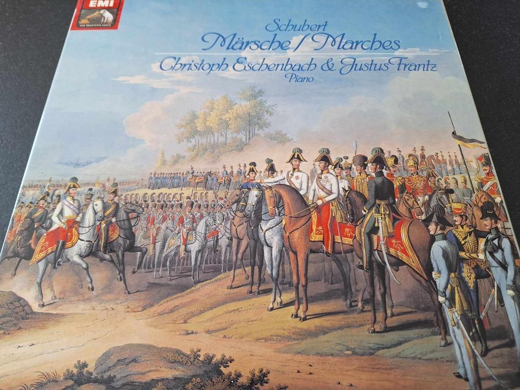 Schubert / Eschenbach & Frantz - Marches Box 2 Lp's Vinyl, CD & DVD, Vinyles | Classique, Utilisé, Romantique, Autres types, 12 pouces