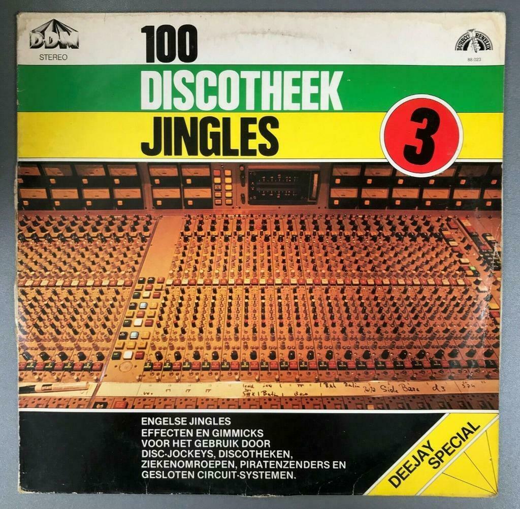 Vinyle de 100 Discotheek Jingles 3, Enlèvement ou Envoi, Utilisé