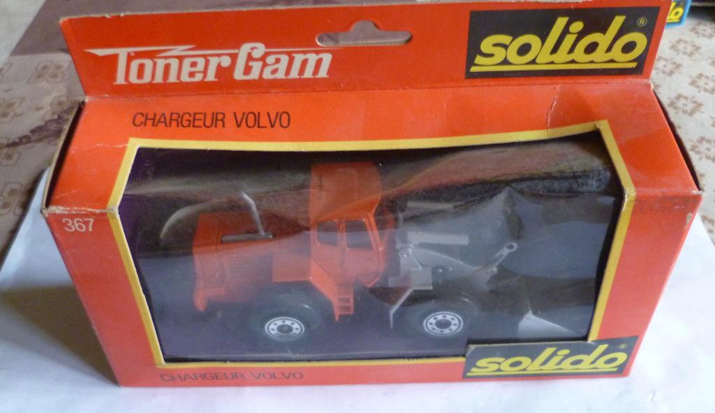 Solido Toner Gam Volvo Bulldozer, Ophalen of Verzenden, Zo goed als nieuw, Tractor of Landbouw, Solido