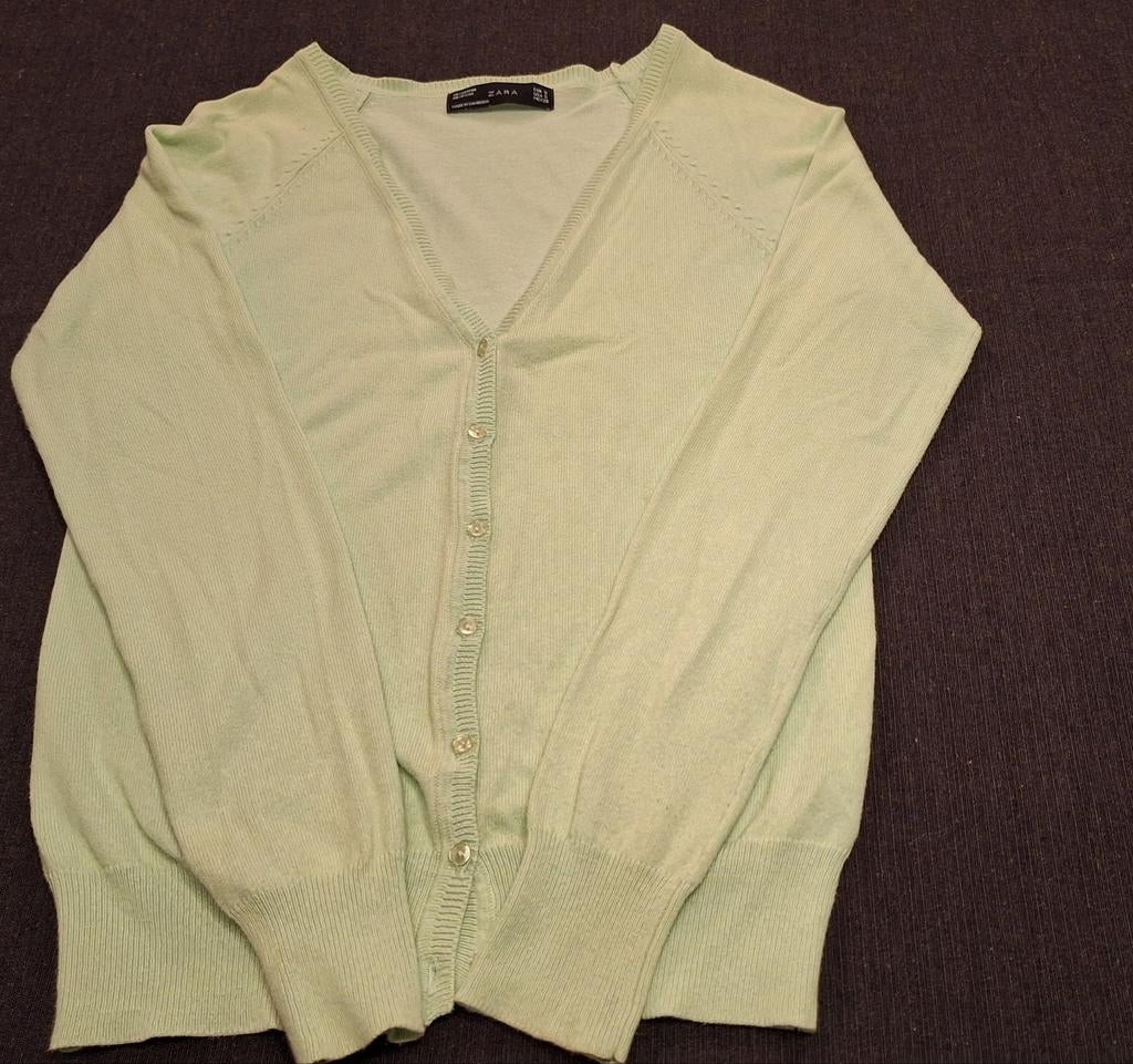 Veste gilet vert menthe, taille étroit/36 pouces, marque Zar, Enlèvement ou Envoi, Autres couleurs, Porté, Zara