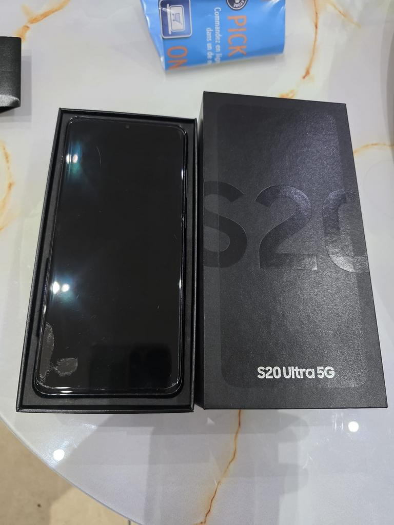 Samsuns s20 ultra, Comme neuf, Enlèvement, Sans abonnement, Noir