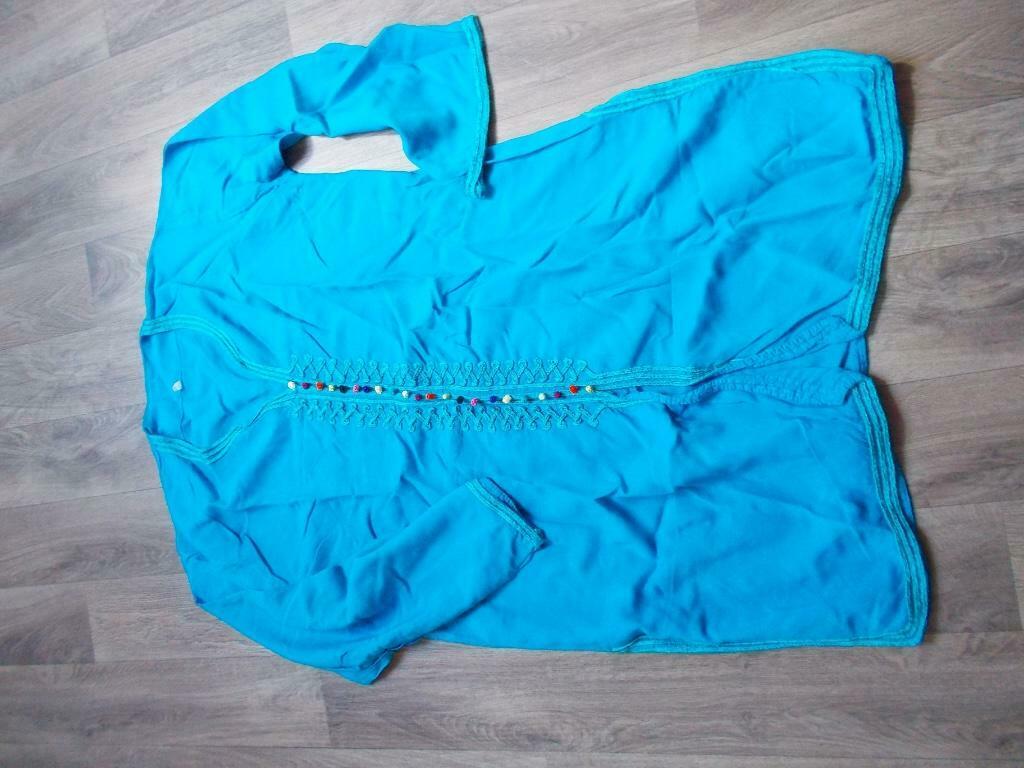 blouse marocaine bleue S, Vêtements | Femmes, Enlèvement ou Envoi, Neuf