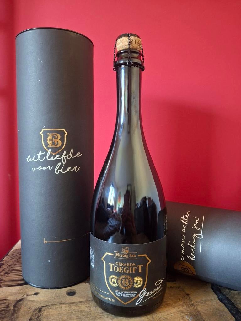 Gerards Toegift 2021 Barleywine Bier, Ophalen, Nieuw, Hertog Jan