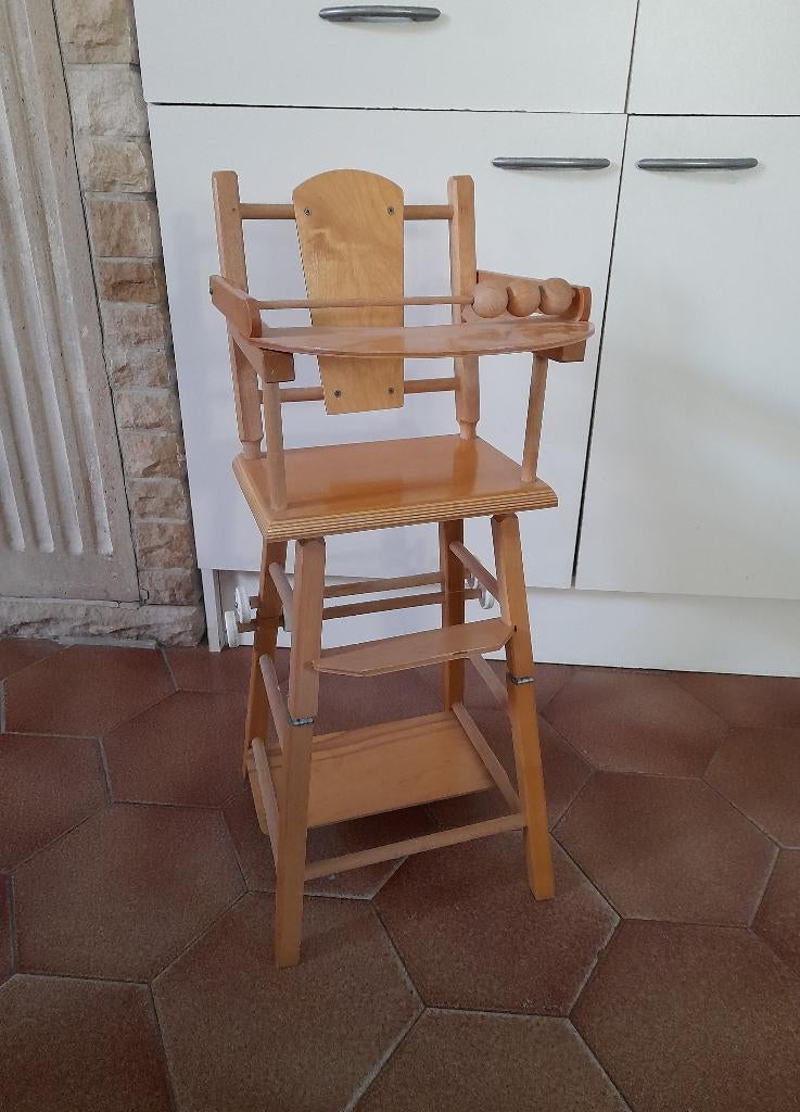 Poppenstoel - hoogte 63 cm, Ophalen, Zo goed als nieuw, Overige typen