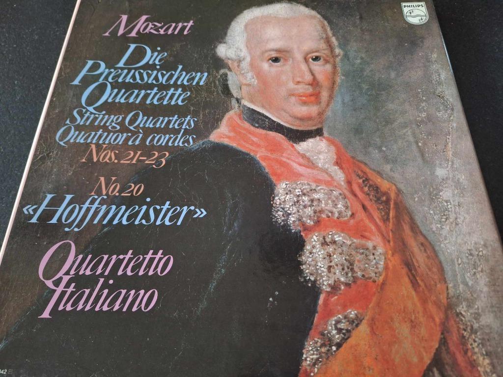 Mozart / Quartetto Italiano - Quatuor À Cordes Nos. 21-23, 12 pouces, Enlèvement ou Envoi, Utilisé, Musique de chambre