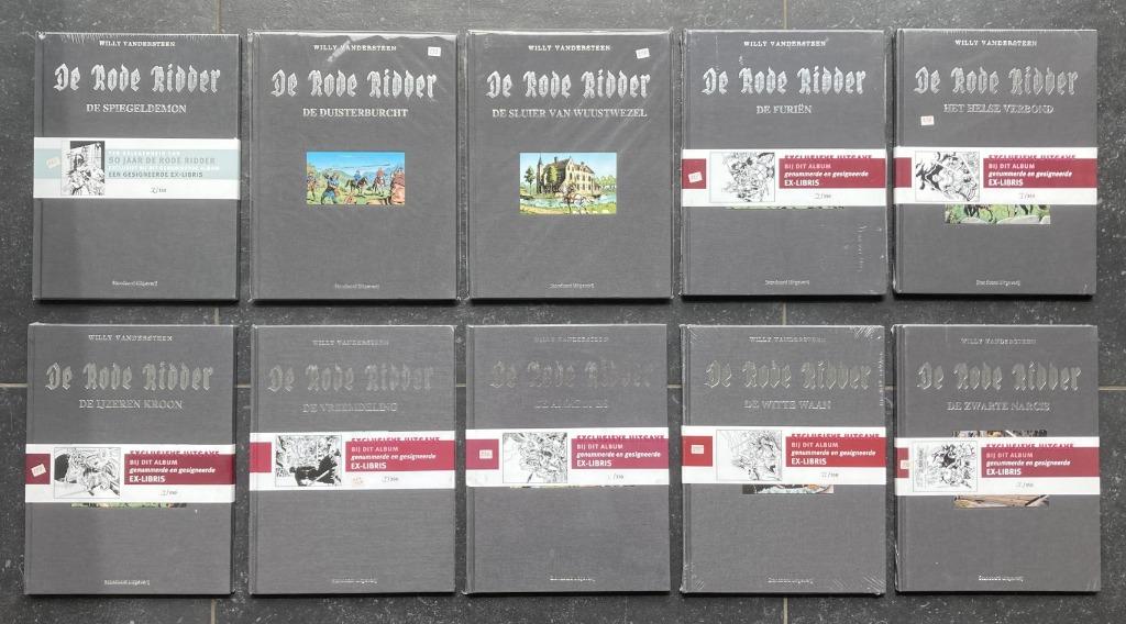 De Rode Ridder - 10 strips - Luxe grijze reeks, Meerdere stripboeken, Ophalen of Verzenden, Nieuw, Claus Dieter Scholz