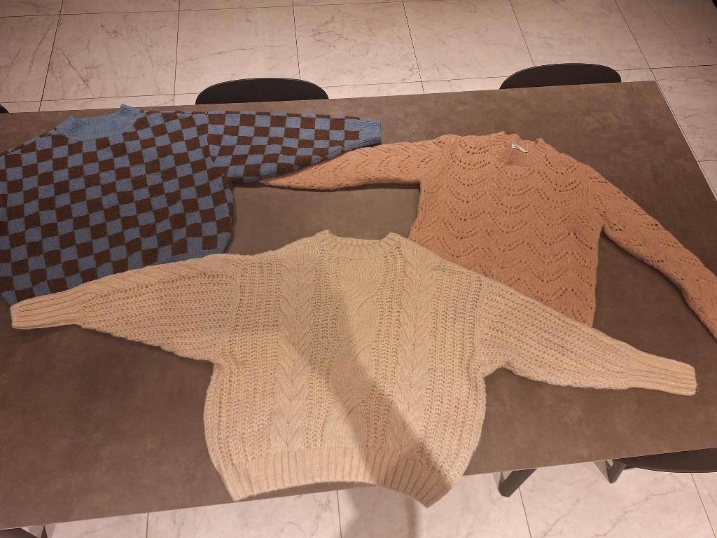 3x trui warm/zacht JBC/little pieces maat 158 7,5euro/alles, Ophalen of Verzenden, JBC., Meisje, Trui of Vest