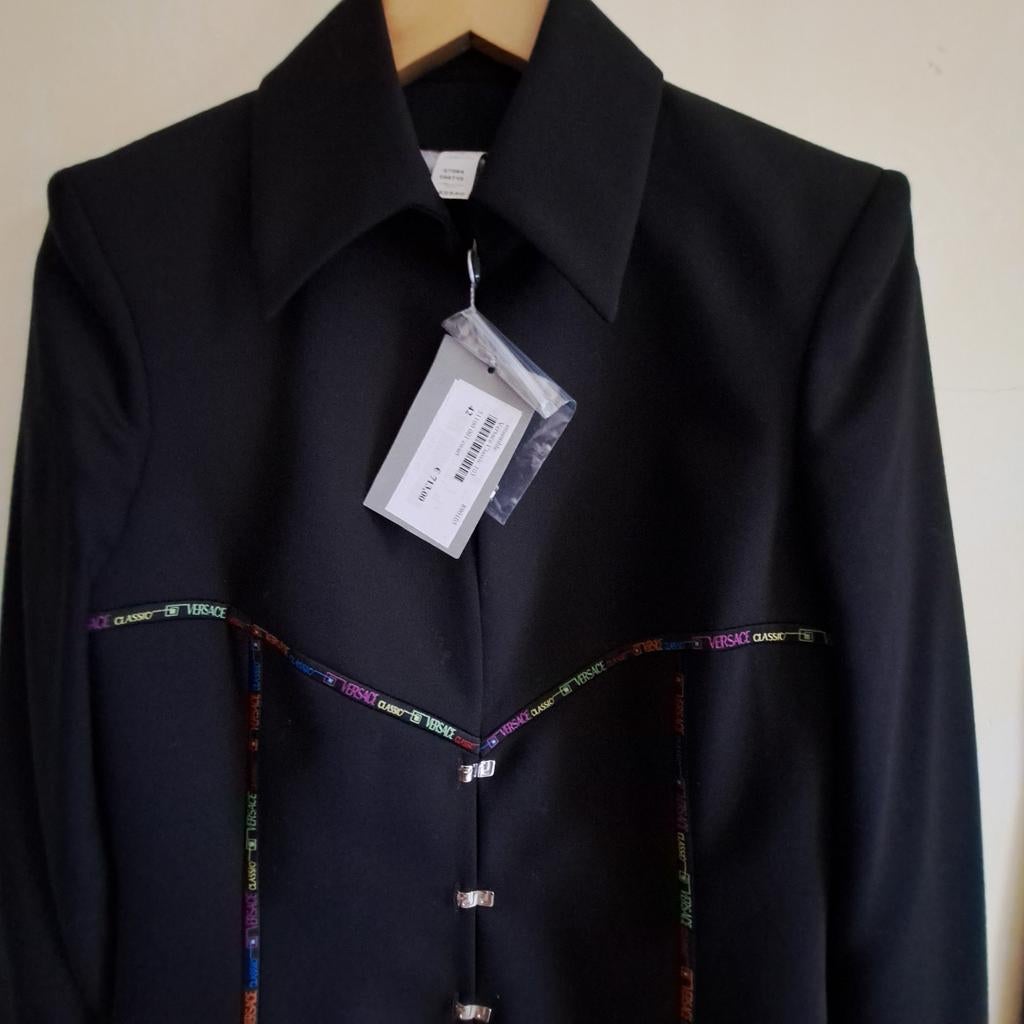 Versace blazer maat 42 it Nieuw nu -80 %, Kleding | Dames, Maat 38/40 (M), Zwart, Nieuw, Ophalen of Verzenden