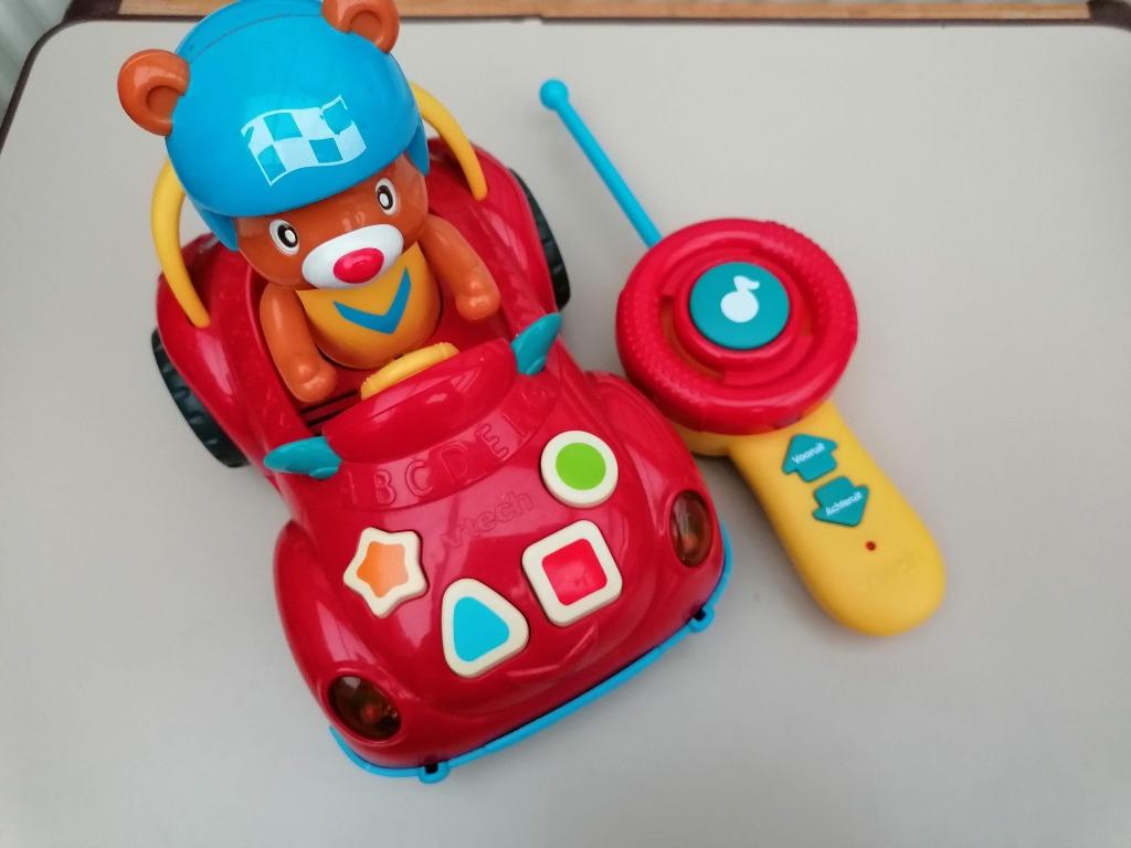 VTech Verkeer & Leer Raceauto, Ophalen of Verzenden, Zo goed als nieuw, Ontdekken, Met licht