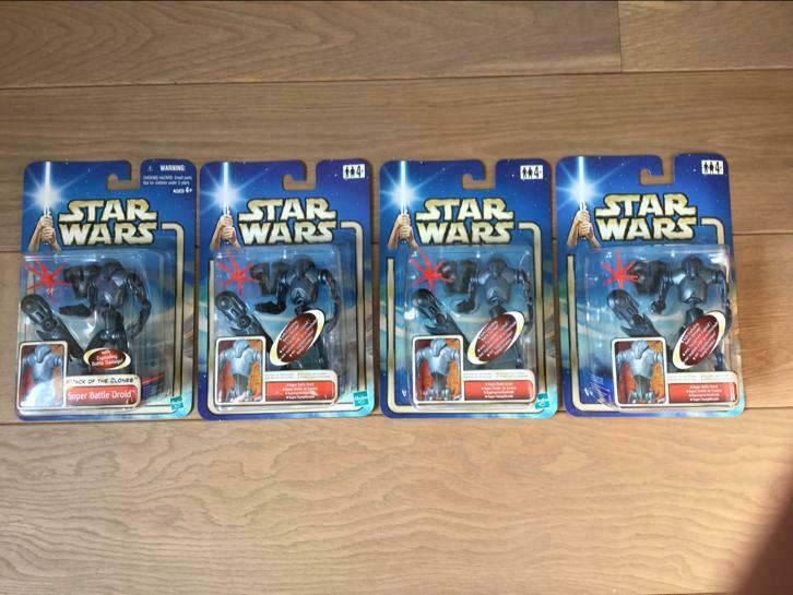 Star wars SAGA 2002 AOTC - Super Battle Droid ´02#06, Ophalen of Verzenden, Nieuw, Actiefiguurtje