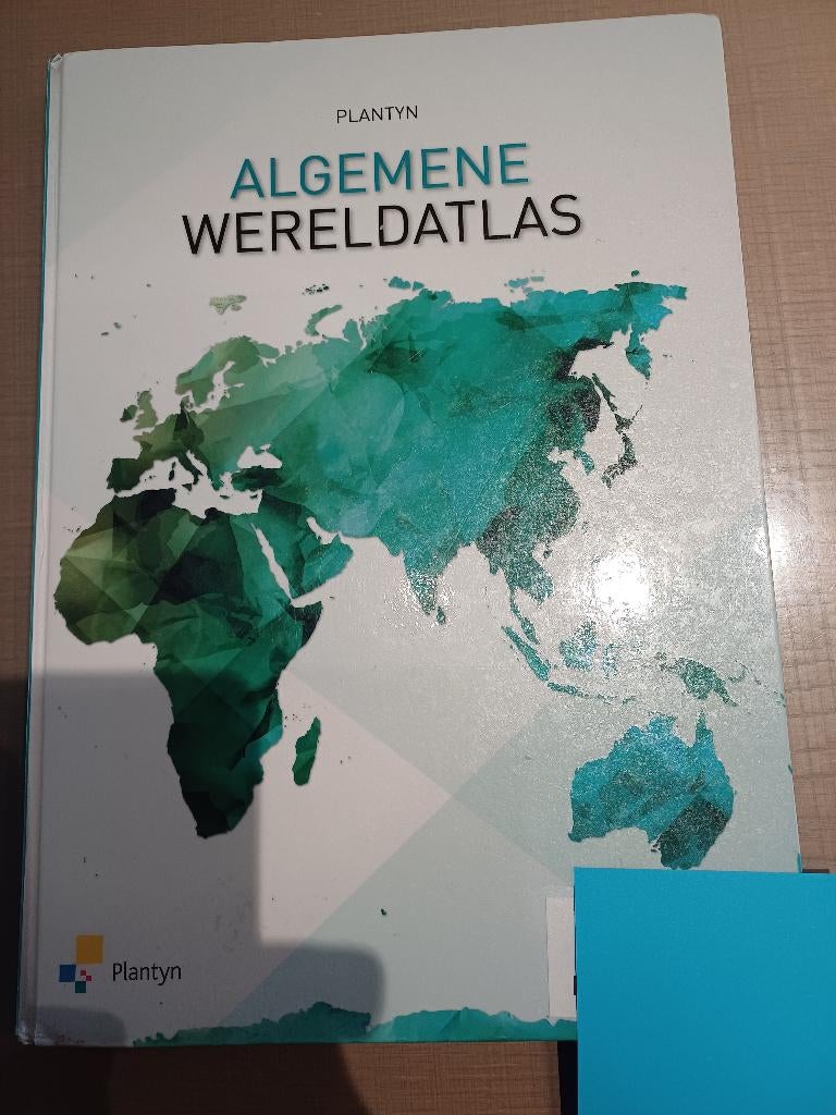 Boek algemene wereldatlas, Livres, Livres scolaires, Enlèvement, Comme neuf, Secondaire, Géographie
