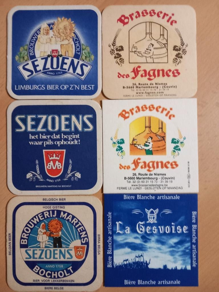 Bierviltjes Varia  (461), Ophalen of Verzenden, Zo goed als nieuw