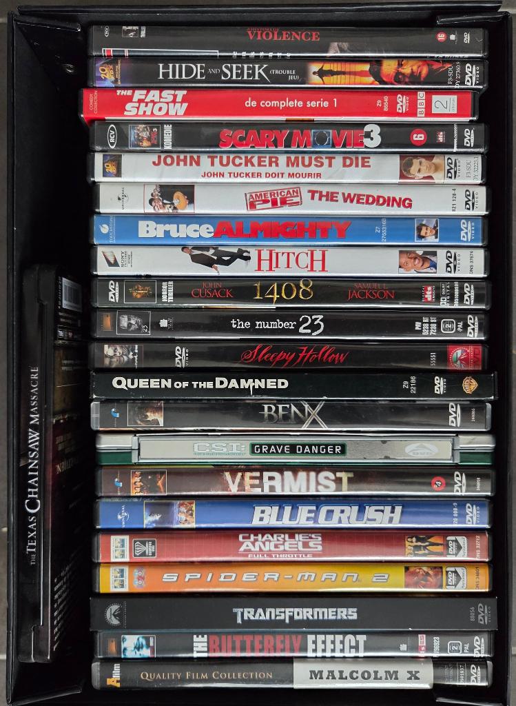 Lot DVD's, Enlèvement, Utilisé