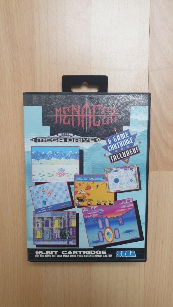 Megadrive - Menacer - Spel inclusief doosje, Ophalen of Verzenden, Gebruikt