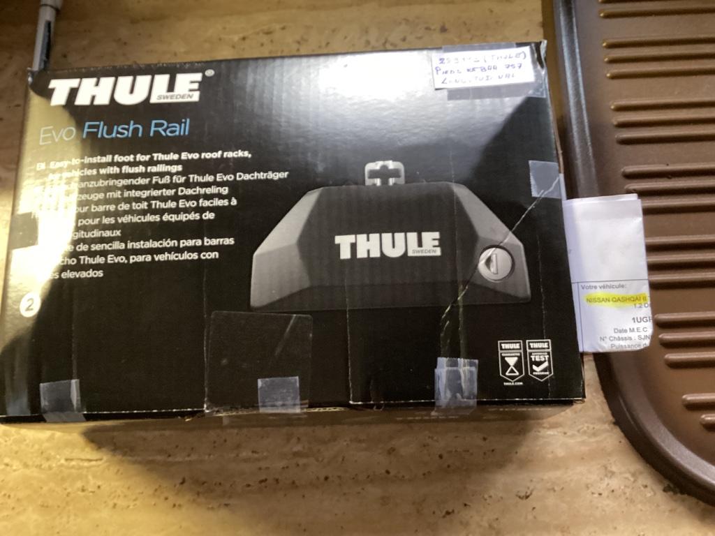 Thule Kitiara Pieds pour barre de toit, Autos : Pièces & Accessoires, Enlèvement, Utilisé