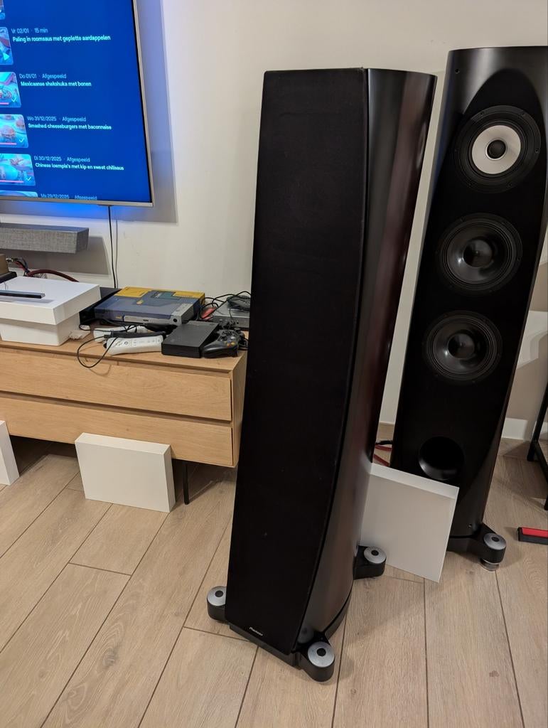Pioneer TAD S-3EX speakers, prijs nog bespreekbaar., Audio, Tv en Foto, Luidsprekerboxen, Gebruikt, 120 watt of meer, Front, Rear of Stereo speakers