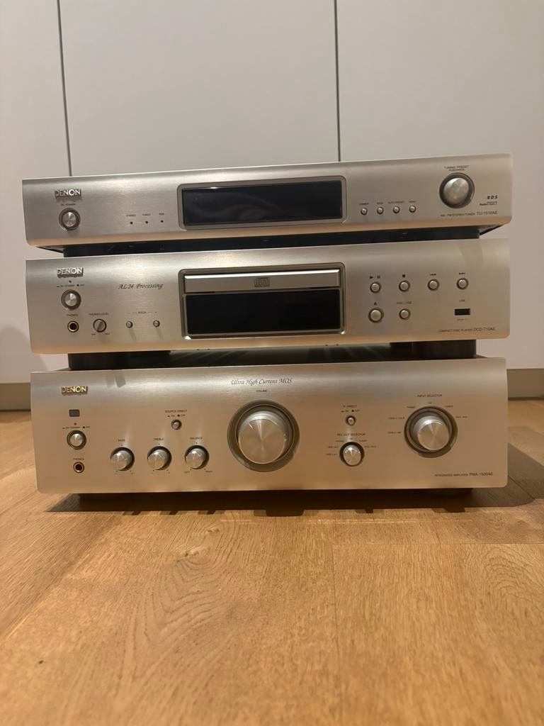 Denon hifi set TOP STAAT – PMA-1500EA, DCD-710EA , TU-1510EA, Ophalen, Stereo, Denon