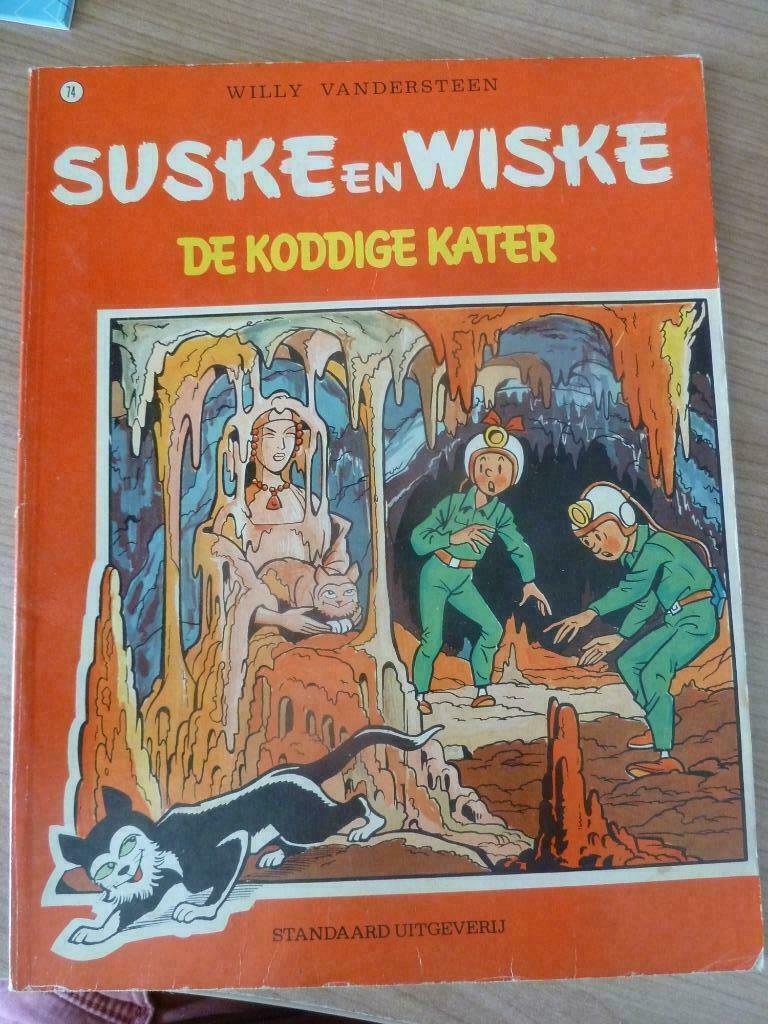 74 De koddige kater, Enlèvement ou Envoi, Willy Vandersteen, Une BD, Utilisé