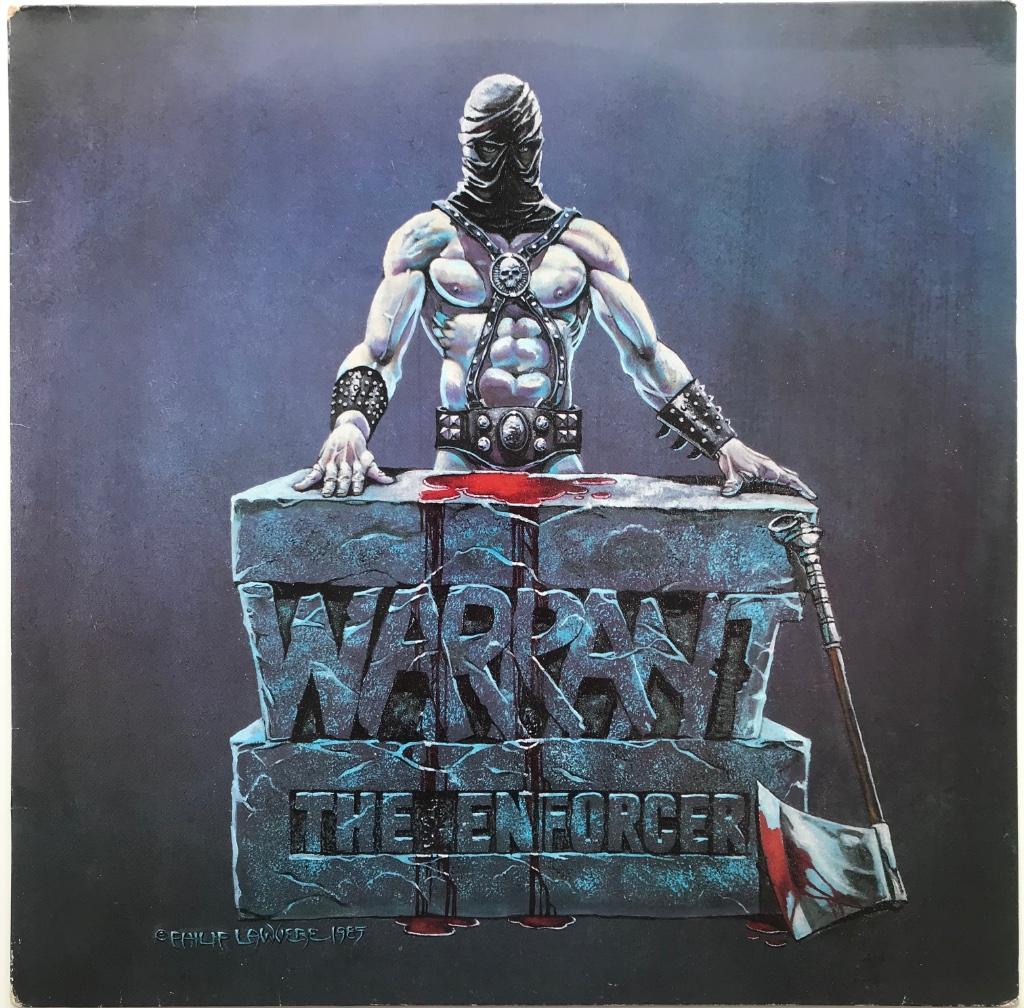 Warrant -  The Enforcer, vinyl 1985, Enlèvement ou Envoi, Utilisé