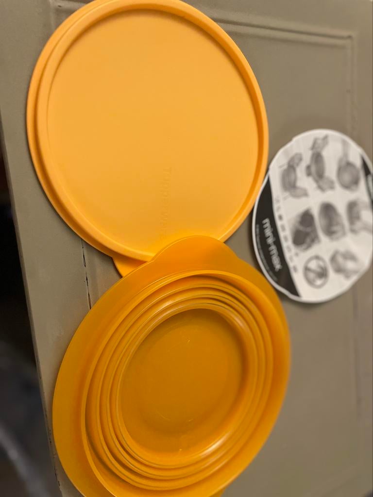 Voederbak mini-max 700 ml, Tupperware, Nieuw, Oranje, Ophalen of Verzenden