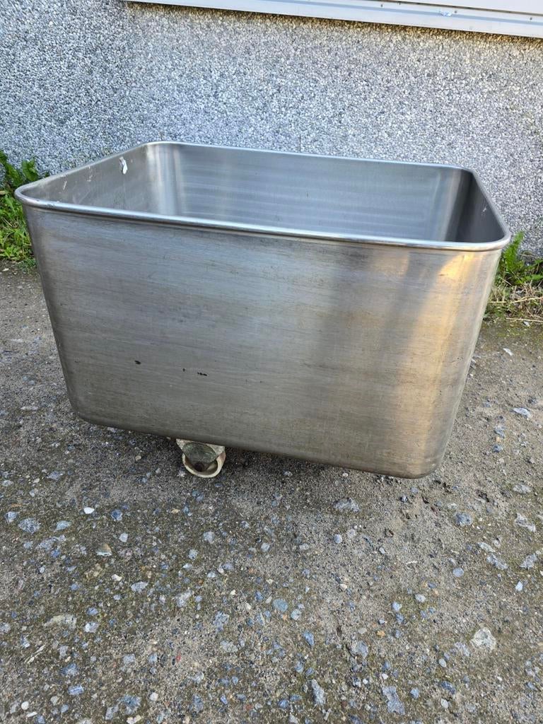 Poubelle de rangement pour chariot à linge en aluminium, cou, Enlèvement ou Envoi, Utilisé
