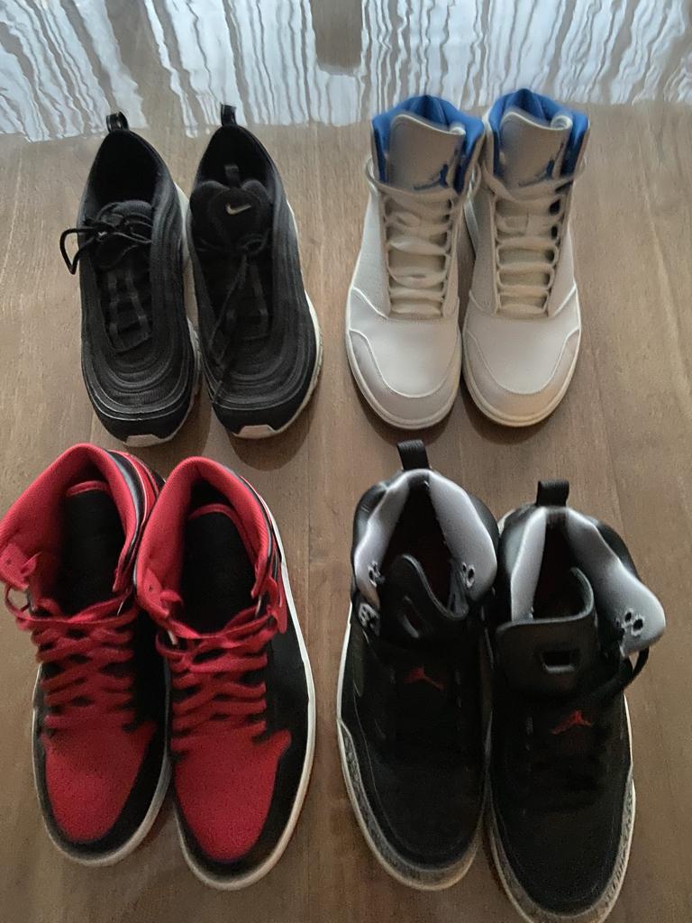 jordan basketbalschoenen, Nike, Comme neuf, Enlèvement, Chaussures de sport