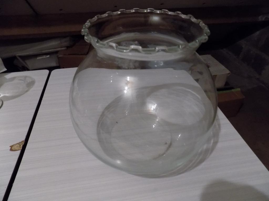 Bocal rond, Enlèvement, Utilisé, Verre