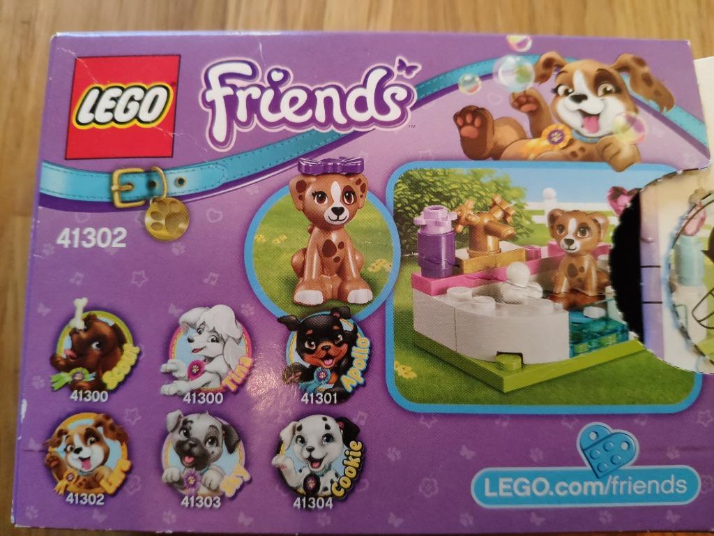 Lego friends puppy sets 41302 41303 en 41304 pup puppy hond, Ophalen of Verzenden, Gebruikt, Complete set, Lego