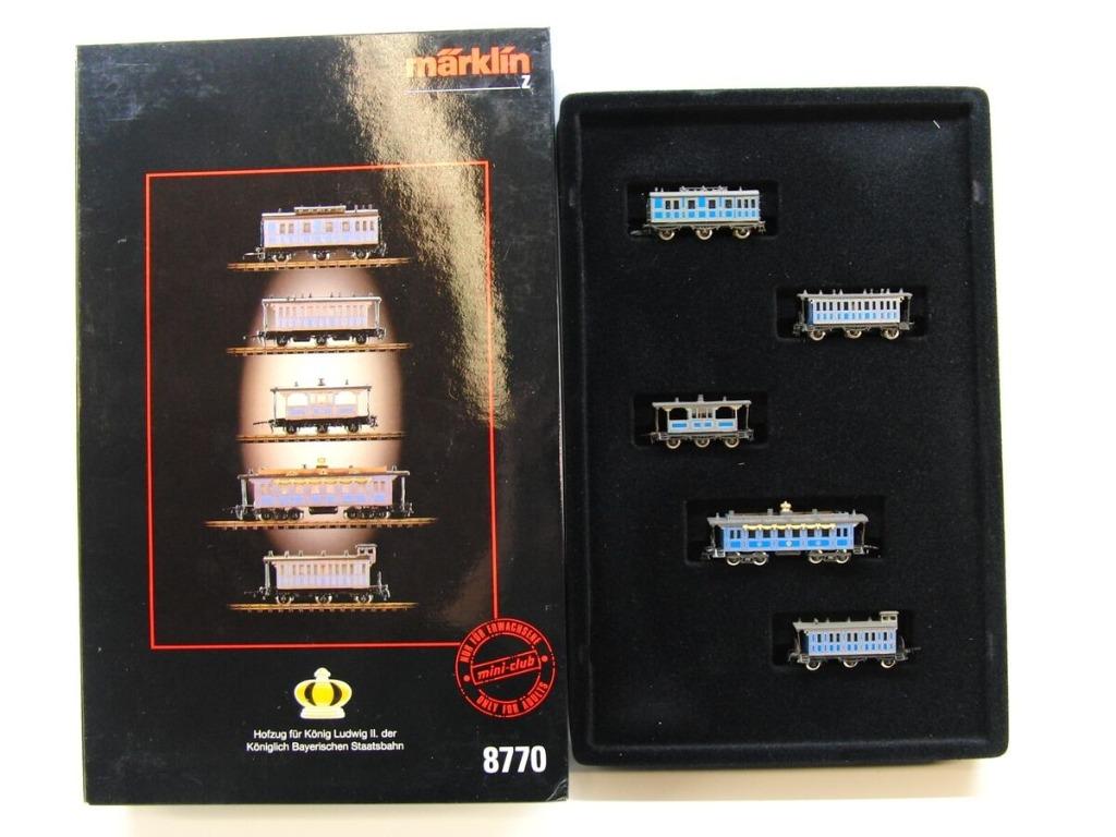 Marklin 8770 Ludwig II set !zeer zeldzaam!, Hobby en Vrije tijd, Modeltreinen | Overige schalen, Treinset, Gelijkstroom, Ophalen of Verzenden