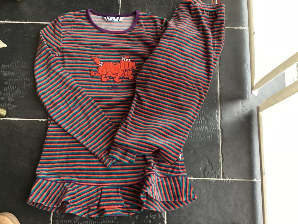 Pyjama van Woody 14 jaar 1xgedragen als nieuw, Kinderen en Baby's, Verzenden, Zo goed als nieuw