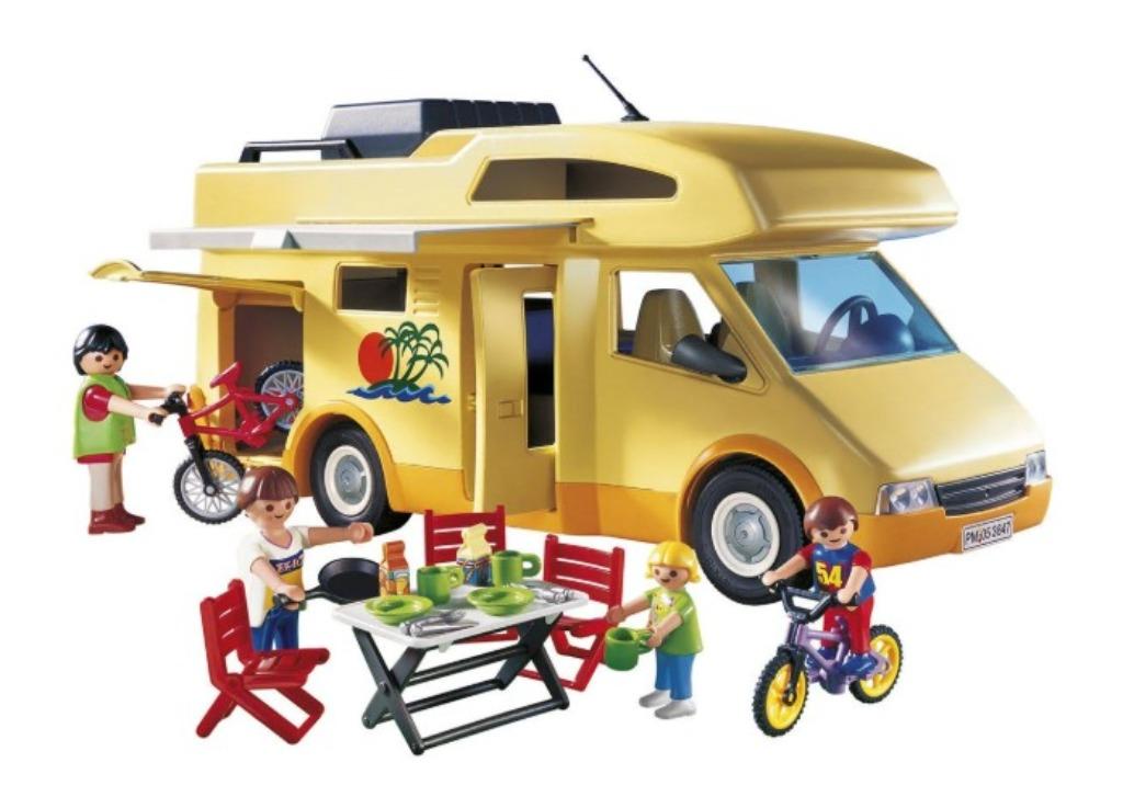 Playmobil kampeerwagen 3647, Ophalen, Gebruikt, Complete set