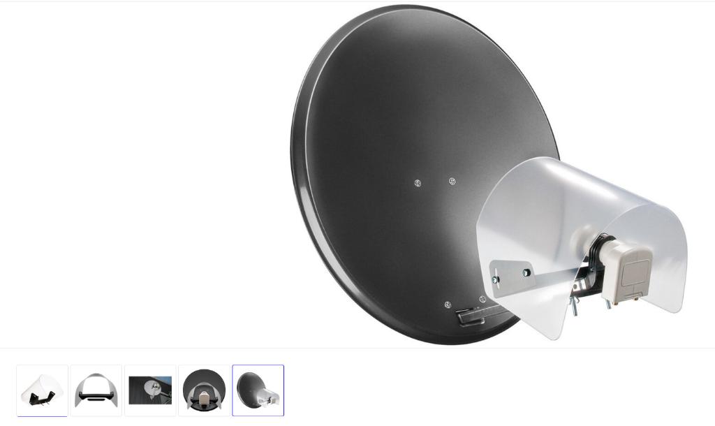 Goobay LNB-weerbeschermingskap voor satellietsystemen, Caravans en Kamperen, Ophalen, Nieuw