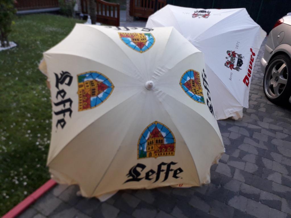 parasols marque de bieres, Enlèvement ou Envoi, Comme neuf, 2 à 3 mètres, Parasol sur pied