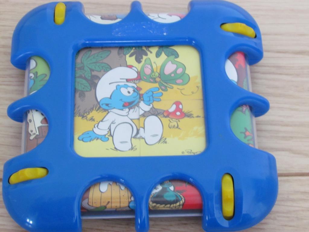 Puzzel de smurfen, Ophalen of Verzenden, 10 tot 50 stukjes, Gebruikt