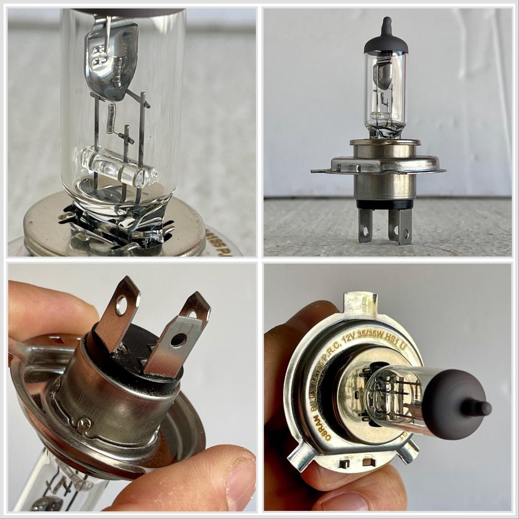 Ampoule Phare Moto - 12V 35/35W H4 HS1 U, Motos, Enlèvement, Neuf