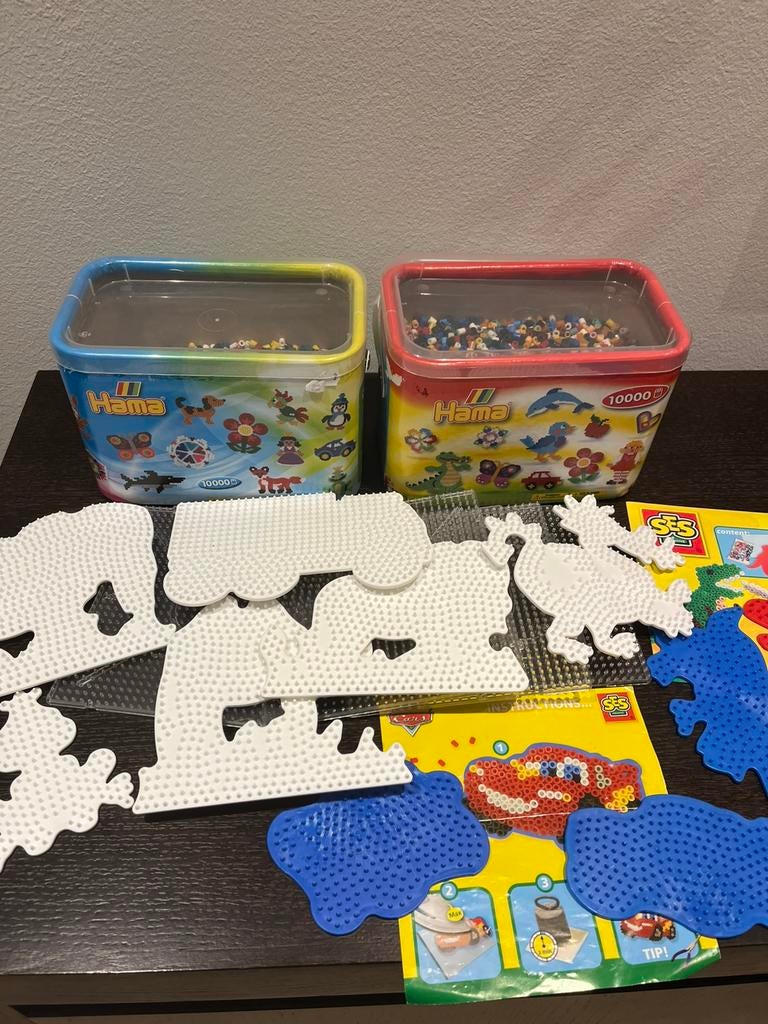 Strijkparels pakket, Hobby en Vrije tijd, Ophalen of Verzenden, Zo goed als nieuw
