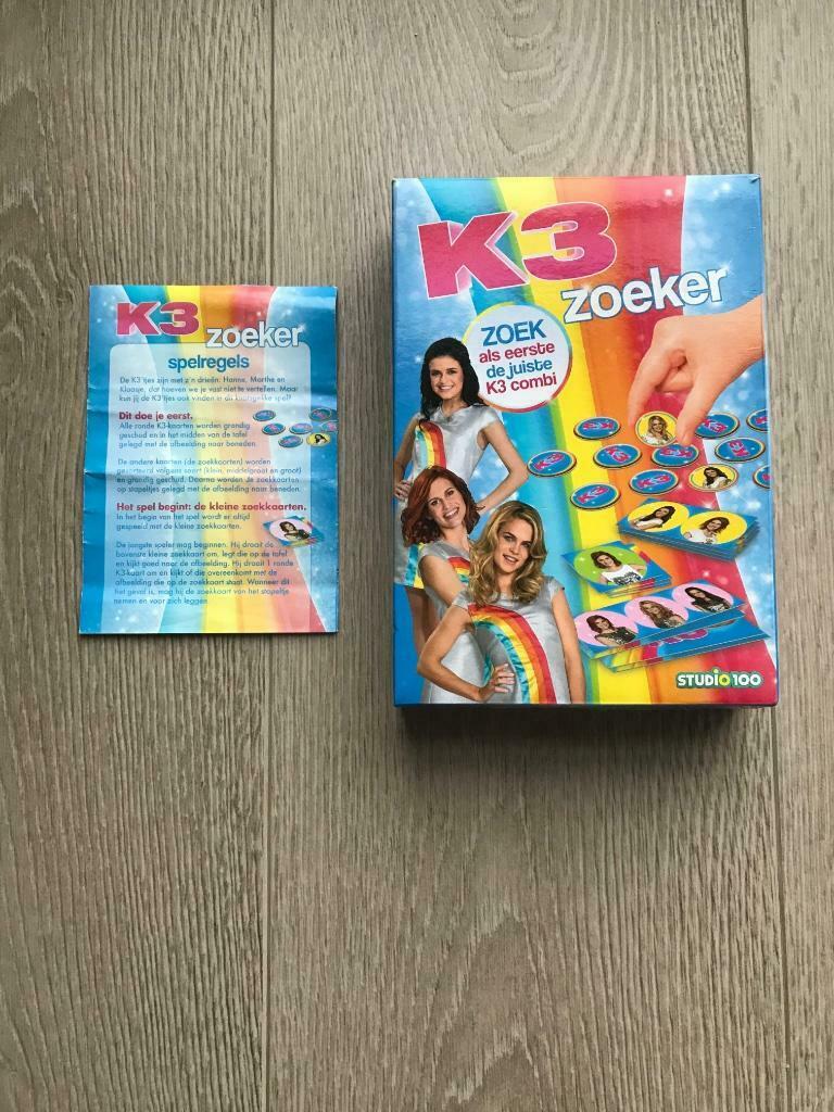 K3 reisspel K3 zoeker, Ophalen of Verzenden, Gebruikt