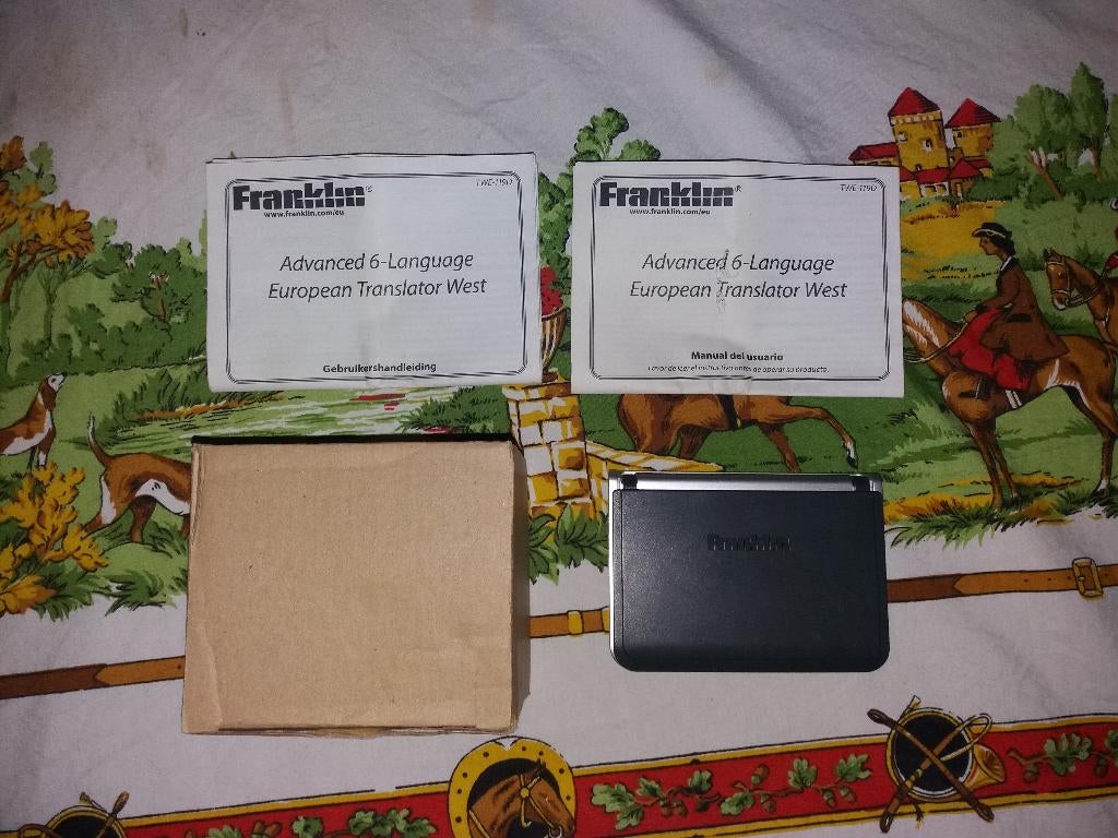 Franklin Advanced 6-Language European Translator West, Enlèvement, Comme neuf